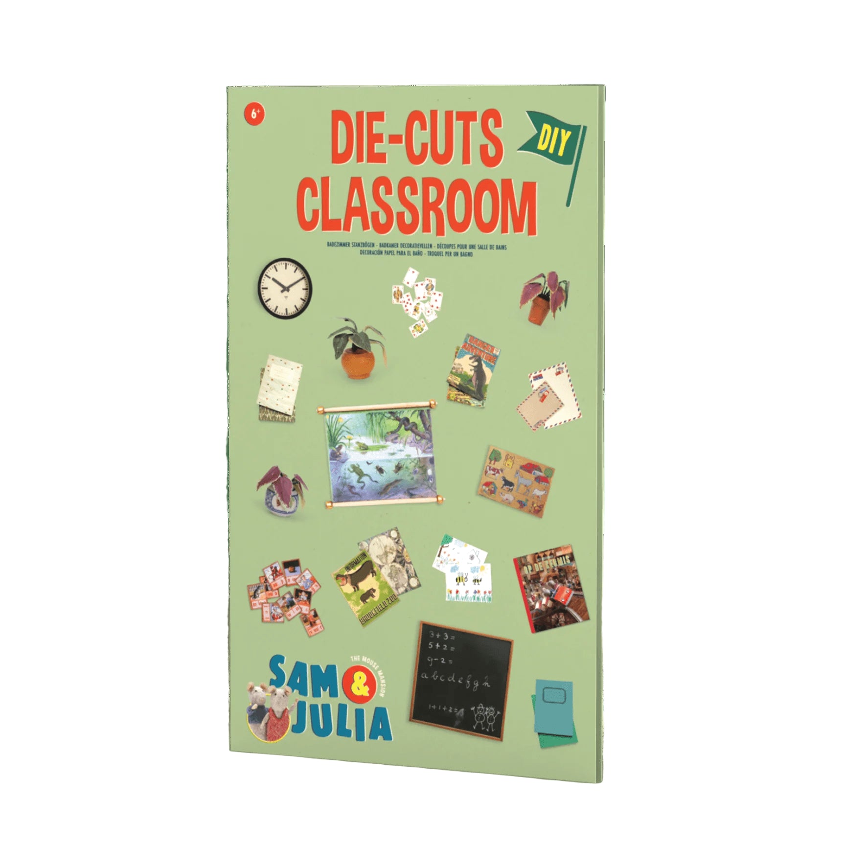 Sam & Julia's Mouse Mansion Die - Cut Prints: Classroom Accessories - DIGS