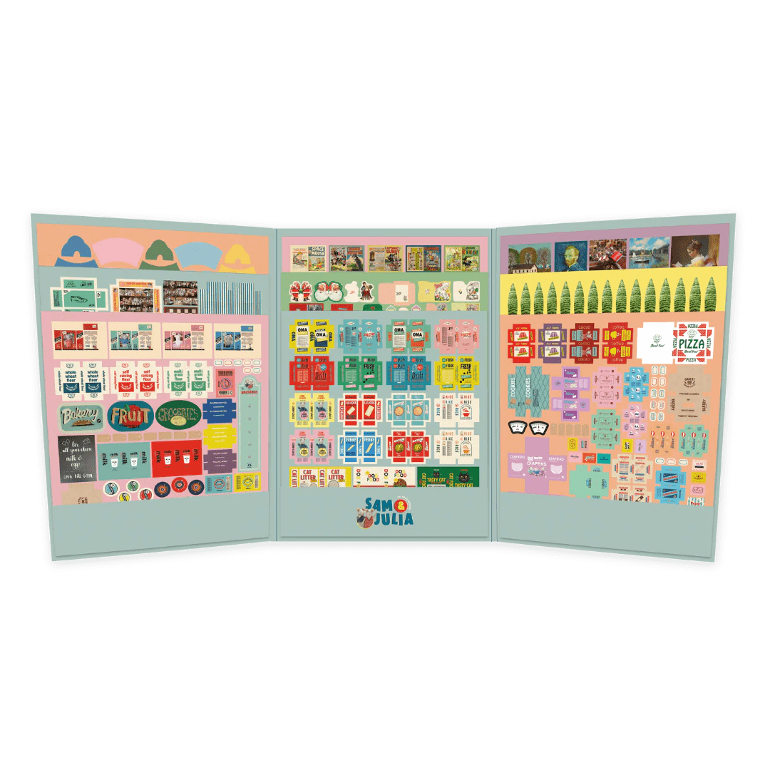 Sam & Julia's Mouse Mansion Die - Cut Prints: Full Accessory Set - DIGS