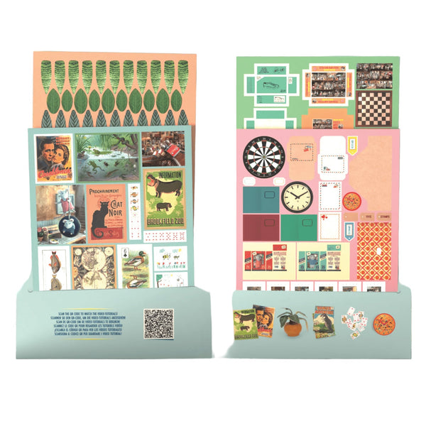 Sam & Julia's Mouse Mansion Die - Cut Prints: Kid's Bedroom Accessories - DIGS