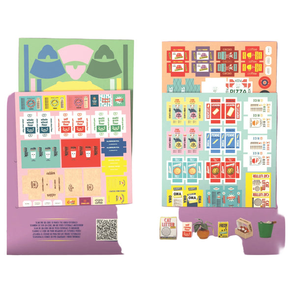 Sam & Julia's Mouse Mansion Die - Cut Prints: Kitchen Accessories - DIGS