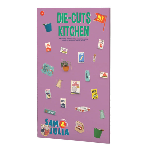 Sam & Julia's Mouse Mansion Die - Cut Prints: Kitchen Accessories - DIGS