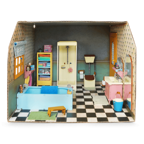 Sam & Julia's Mouse Mansion Furniture Kit: Bathroom - DIGS