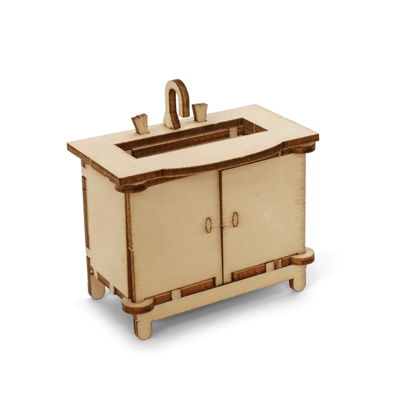 Sam & Julia's Mouse Mansion Furniture Kit: Bathroom - DIGS