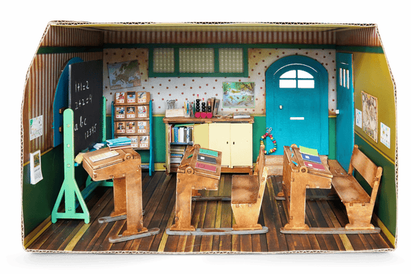 Sam & Julia's Mouse Mansion Furniture Kit: Classroom - DIGS