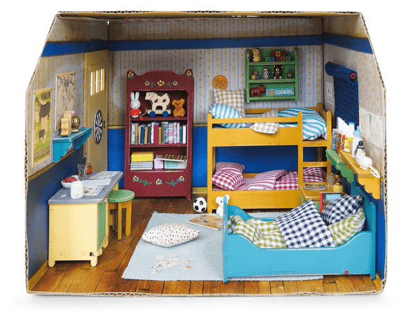 Sam & Julia's Mouse Mansion Furniture Kit: Kid's Room - DIGS