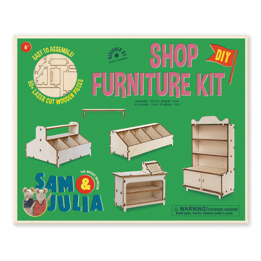 Sam & Julia's Mouse Mansion Furniture Kit: Shop - DIGS