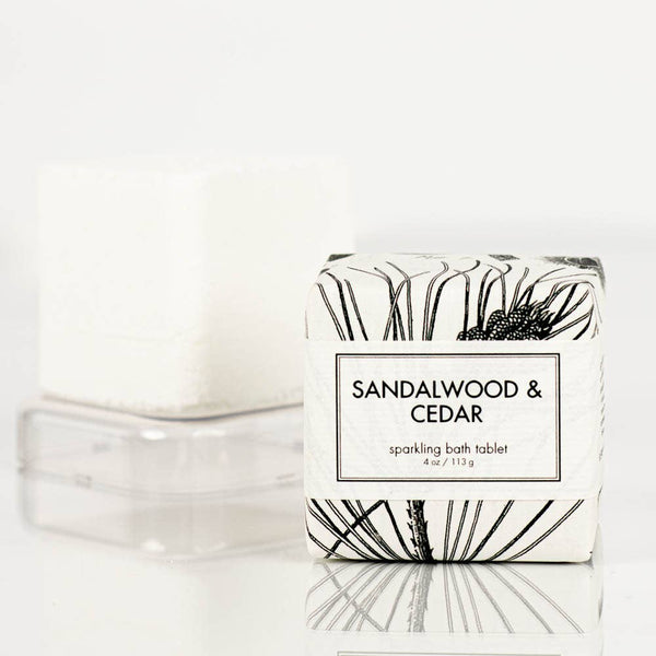 Sandalwood & Cedar Sparkling Bath Tablet - DIGS