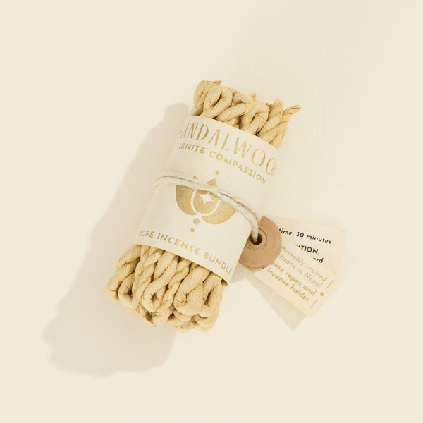 Sandalwood Rope Incense Bundle - DIGS