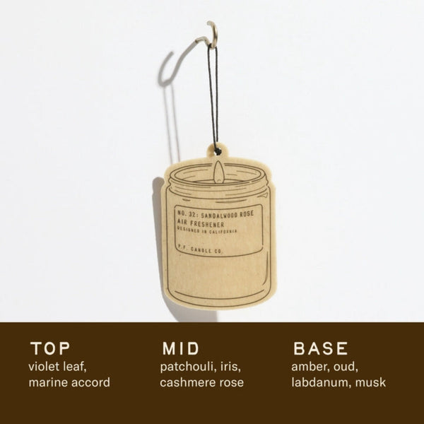 Sandalwood Rose Air Freshener - DIGS