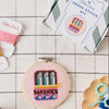 Sardines Mini Cross Stitch Kit - DIGS