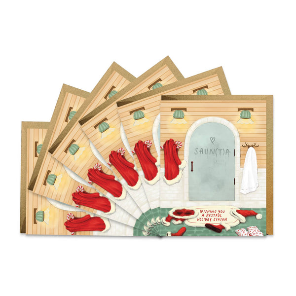 Saun(t)a Boxed Holiday Cards - DIGS