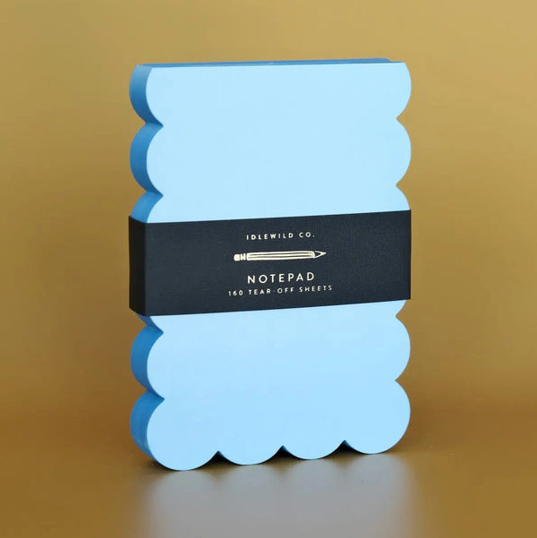 Scallop Shaped Notepad - DIGS