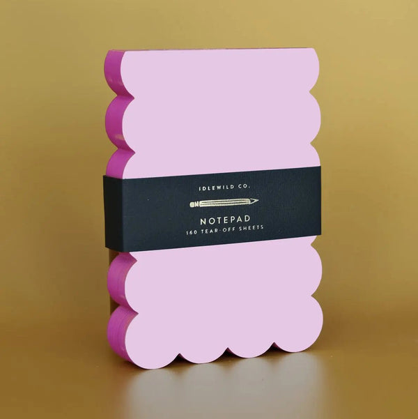 Scallop Shaped Notepad - DIGS