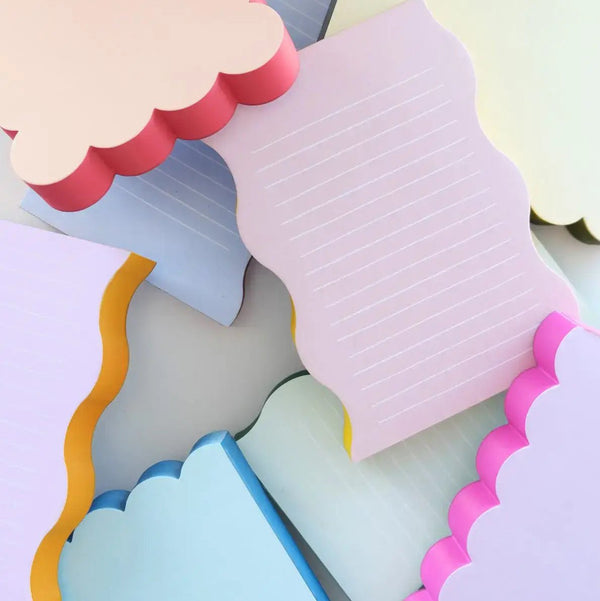 Scallop Shaped Notepad - DIGS