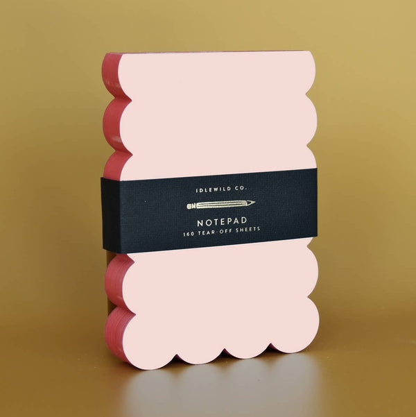 Scallop Shaped Notepad - DIGS