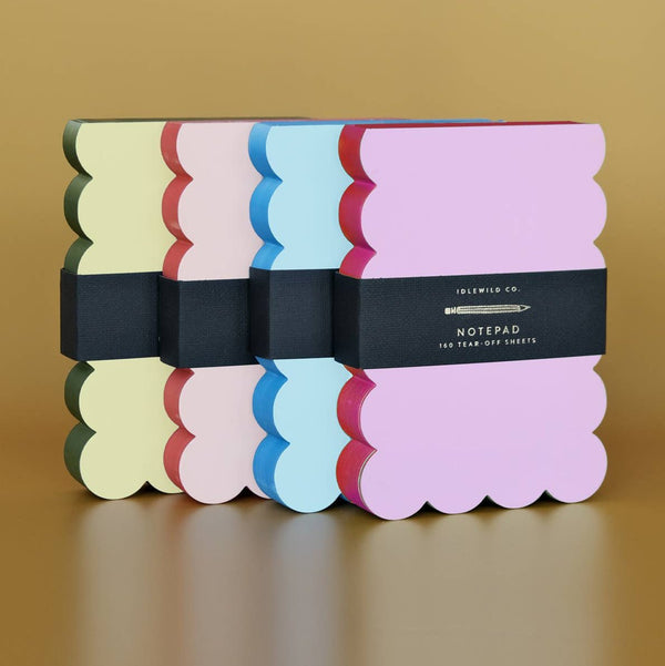 Scallop Shaped Notepad - DIGS