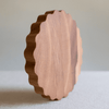 Scalloped Hardwood Coasters - DIGS