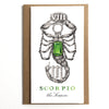 Scorpio the Scorpion Zodiac Card - DIGS