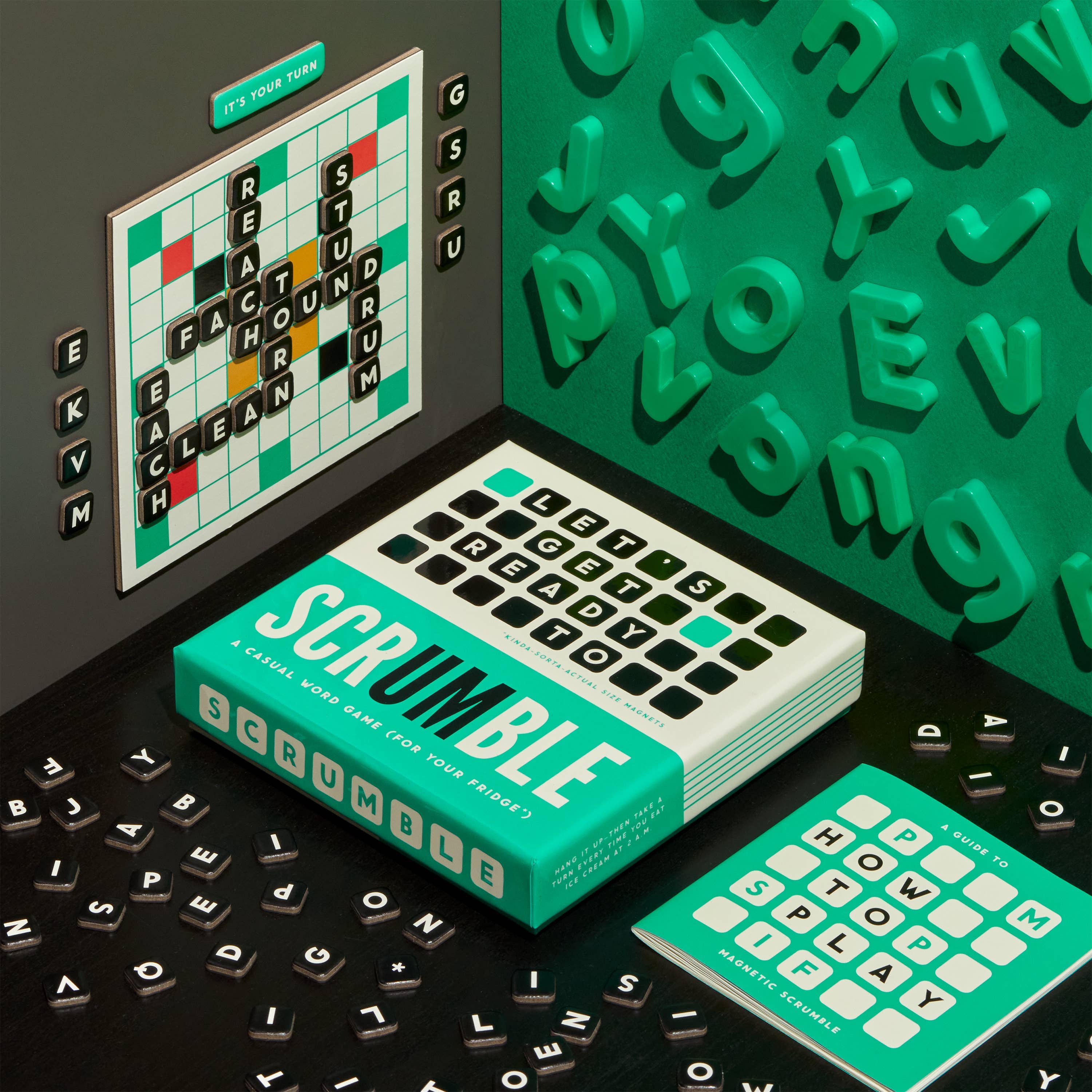 Scrumble Magnetic Fridge Game - DIGS