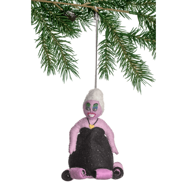 Sea Witch Ursula Felt Ornament - DIGS