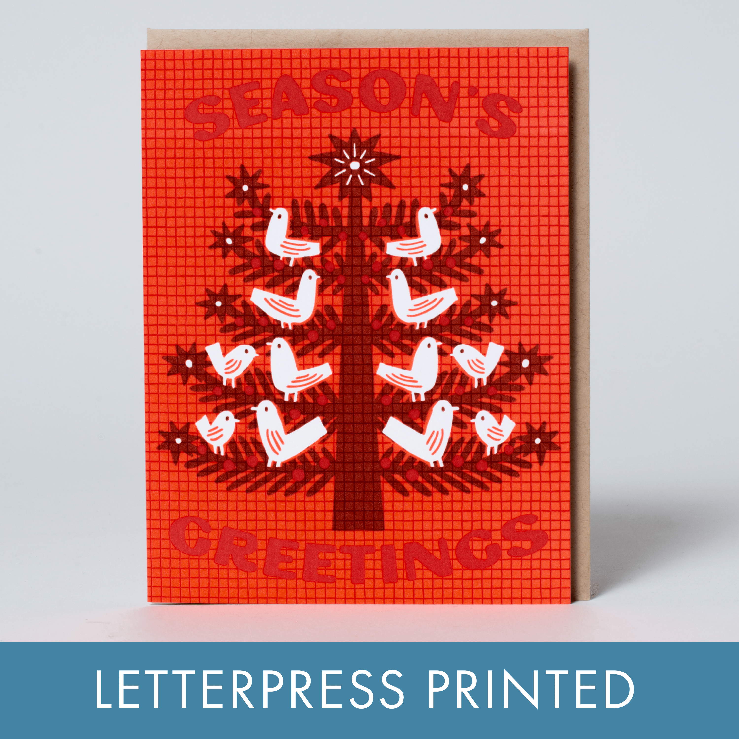Season's Greetings Dove Tree Holiday Card - DIGS