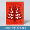 Season's Greetings Dove Tree Holiday Card - DIGS