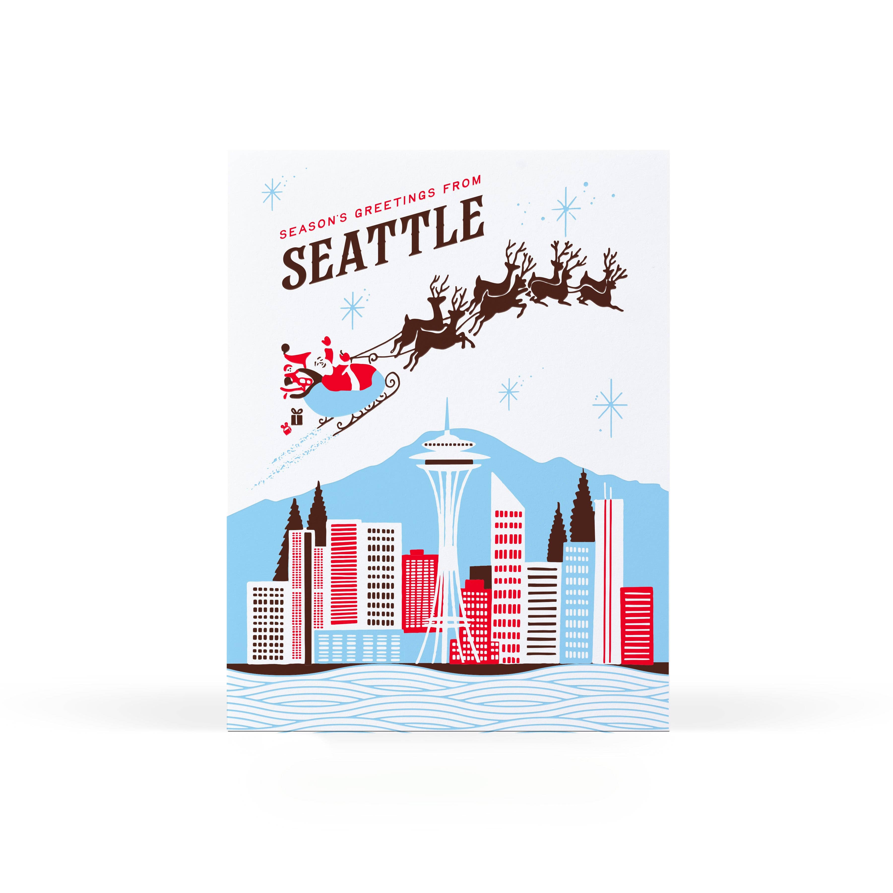 Season's Greetings Seattle Card - DIGS