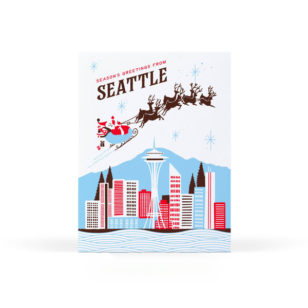 Season's Greetings Seattle Card - DIGS