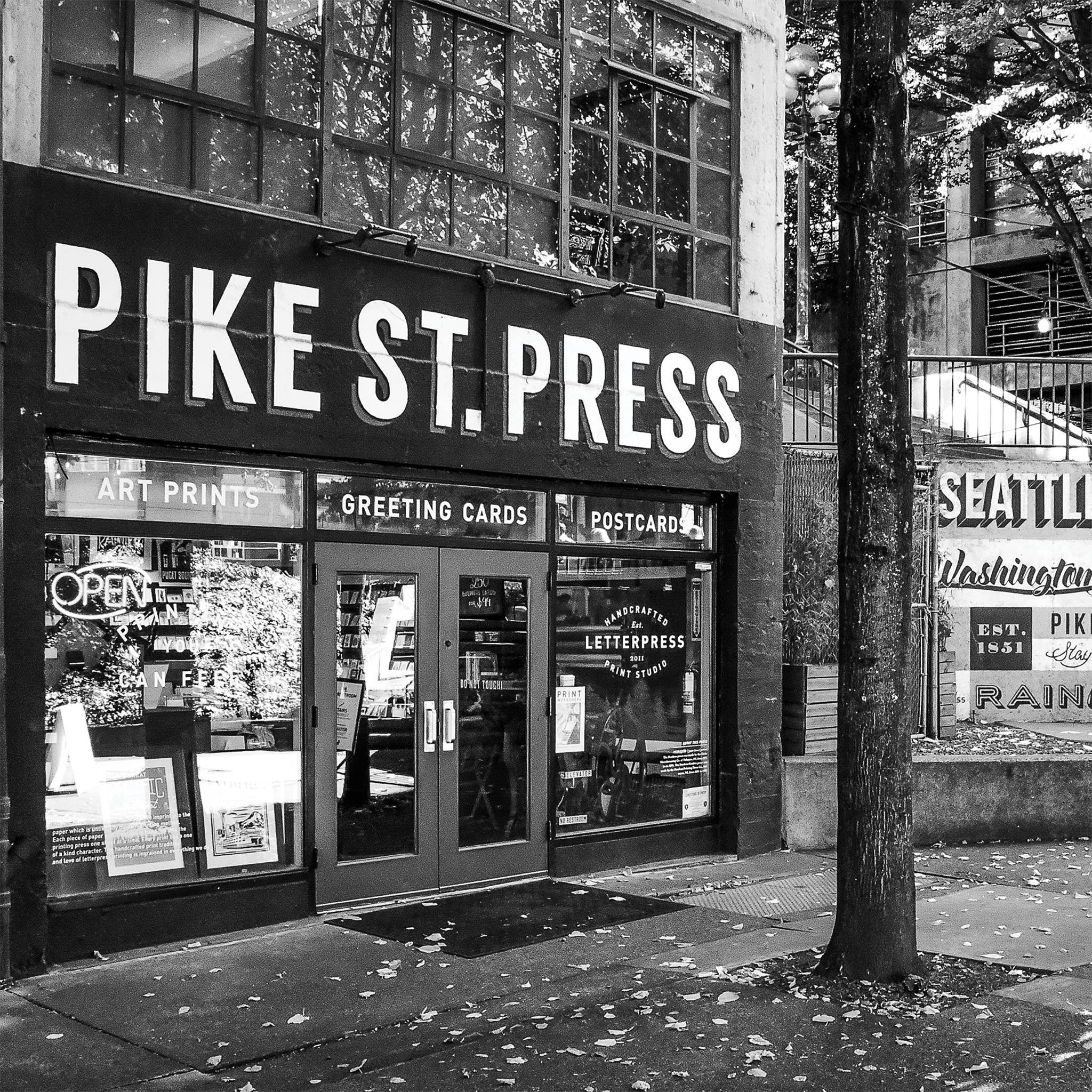 Seattle City Sketch Postcard - DIGS