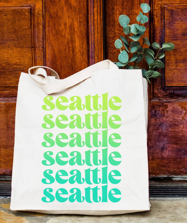 Seattle Ombre Tote Bags - DIGS