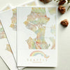 Seattle PRIDE Map Postcard - DIGS
