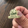 Seattle Supersonics Enamel Pin - DIGS
