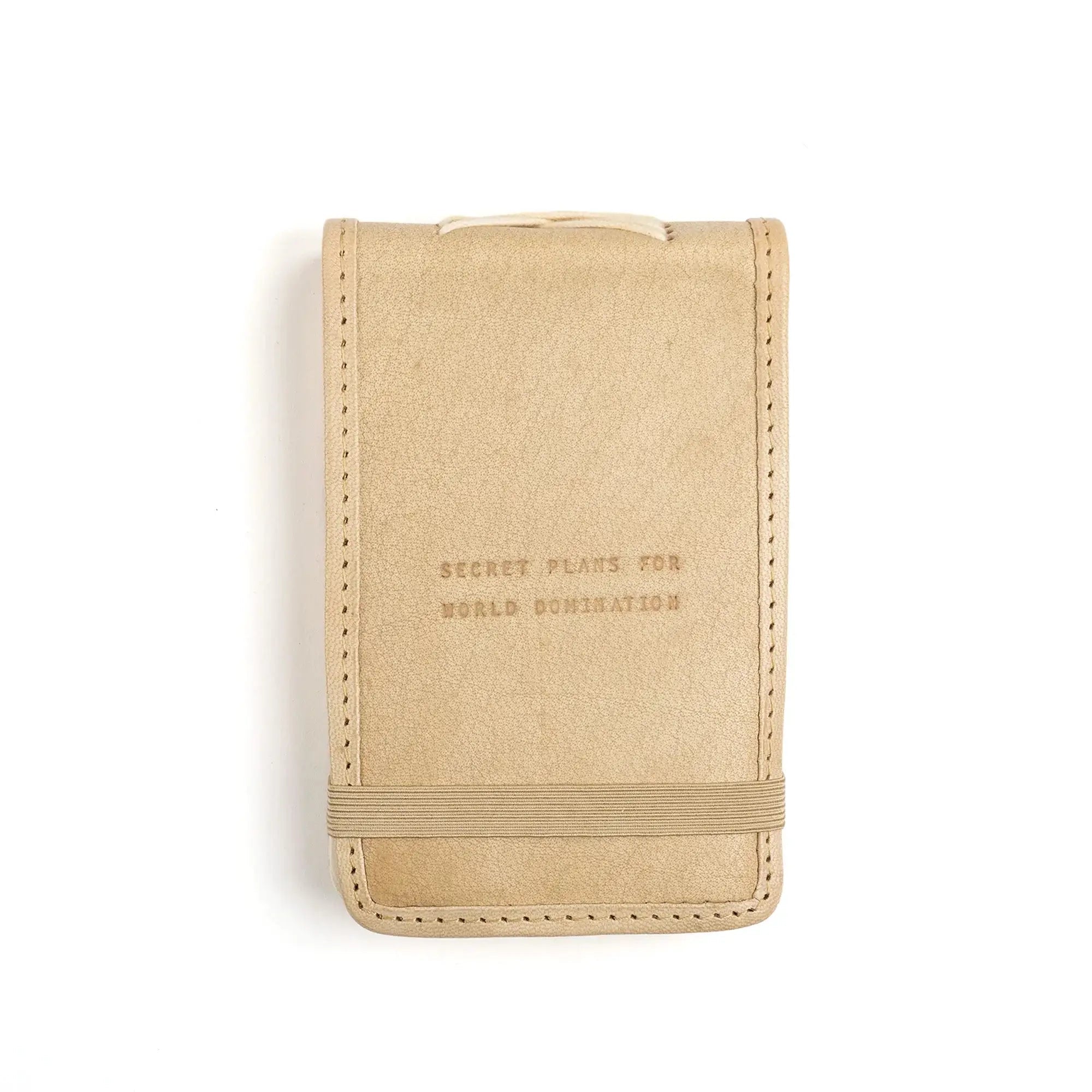 Secret Plans Honey Leather Journal - DIGS