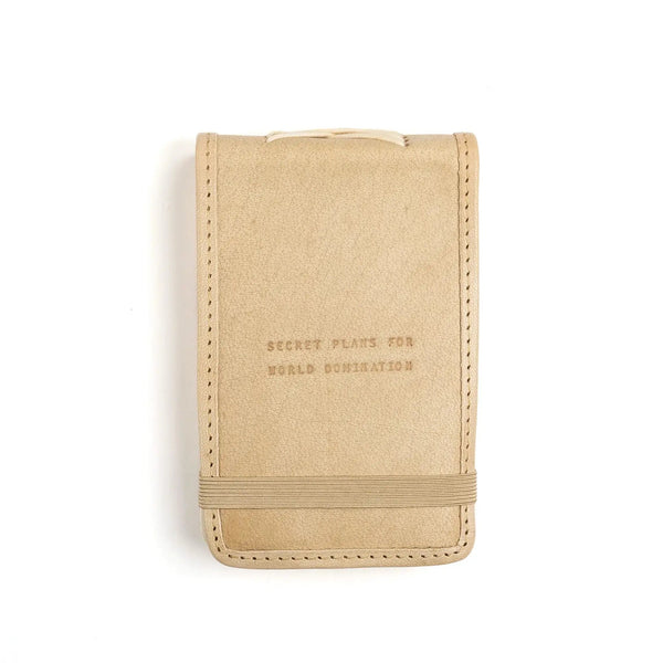 Secret Plans Honey Leather Journal - DIGS
