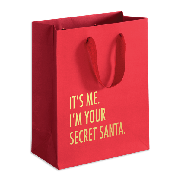 Secret Santa Gift Bag - Red - DIGS