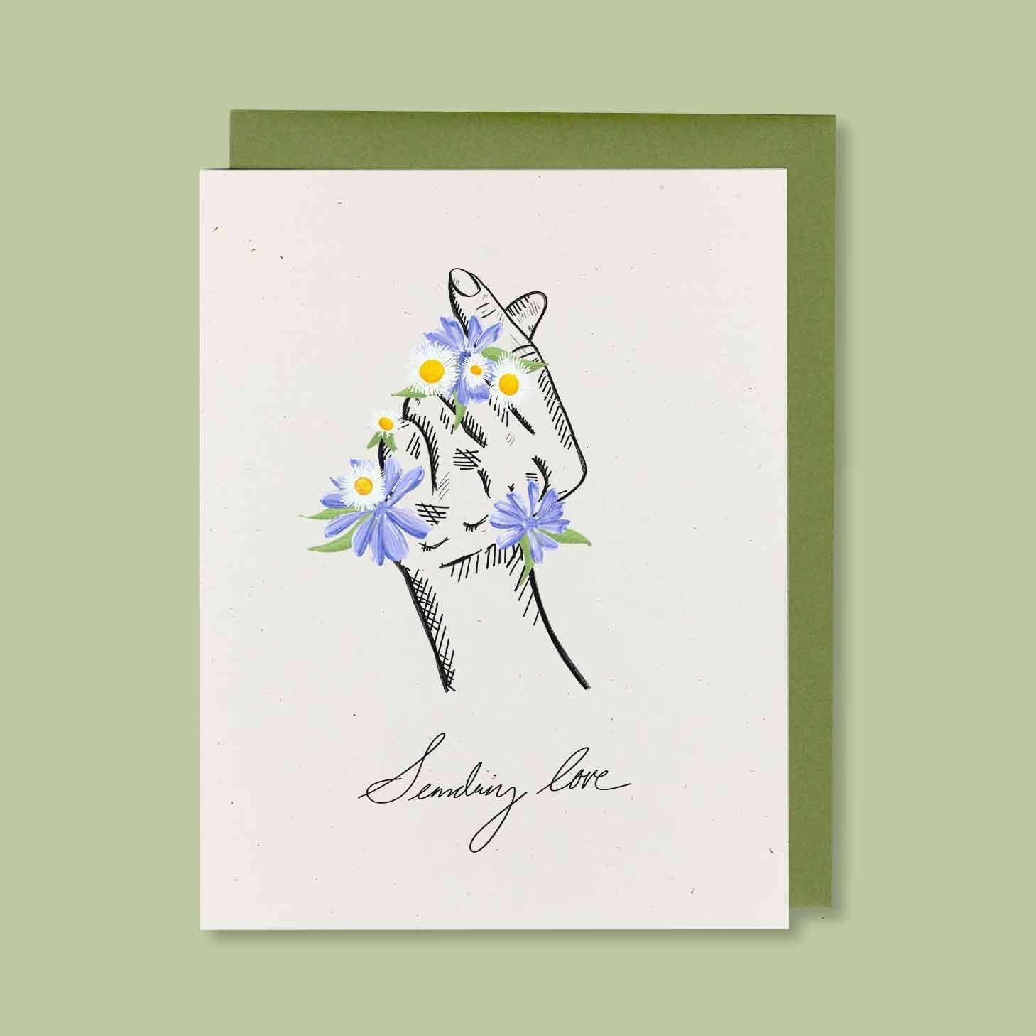 Sending Love Card - DIGS