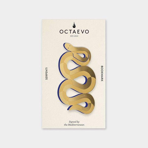 Serpenti Brass Bookmark - DIGS