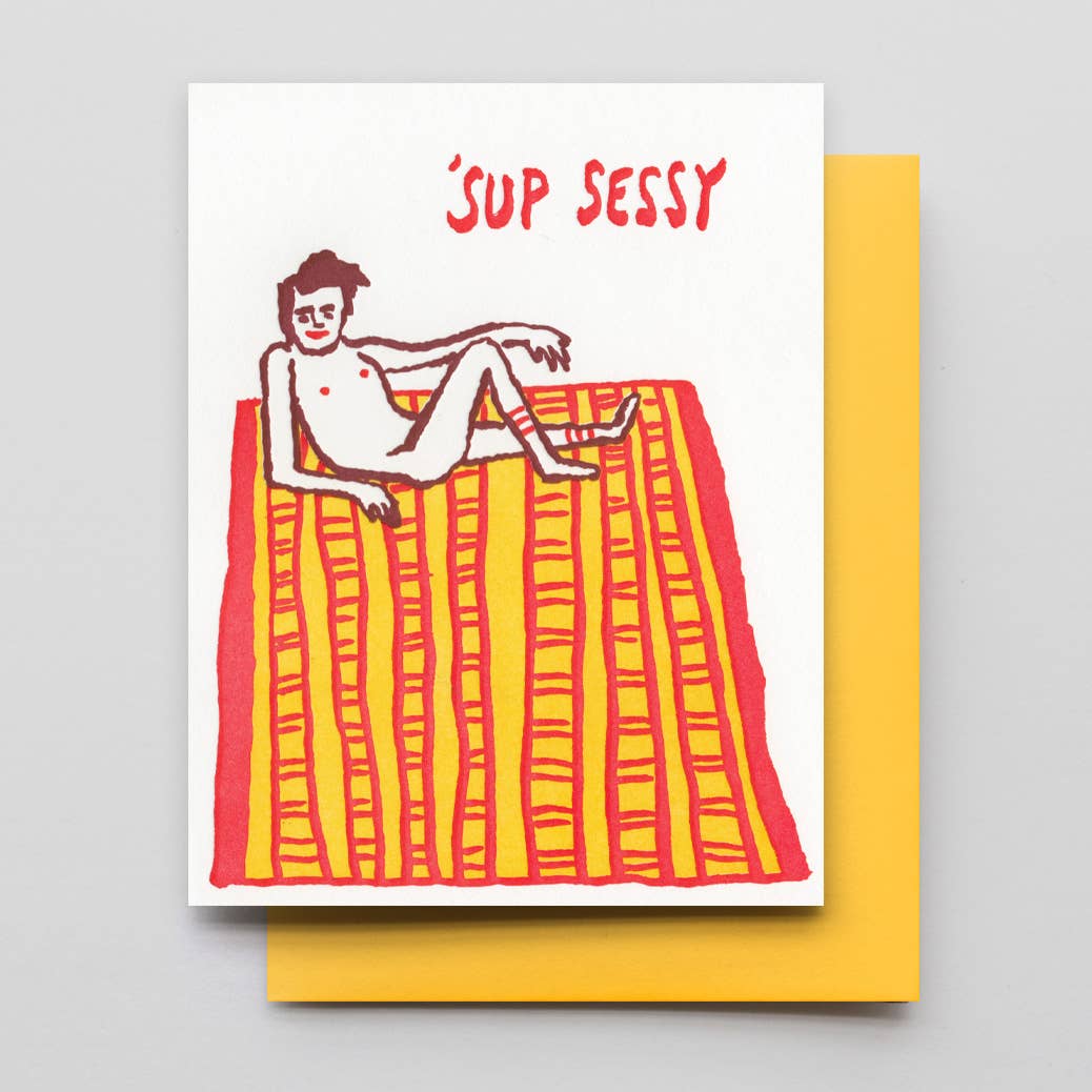 Sessy Dude Love Card - DIGS