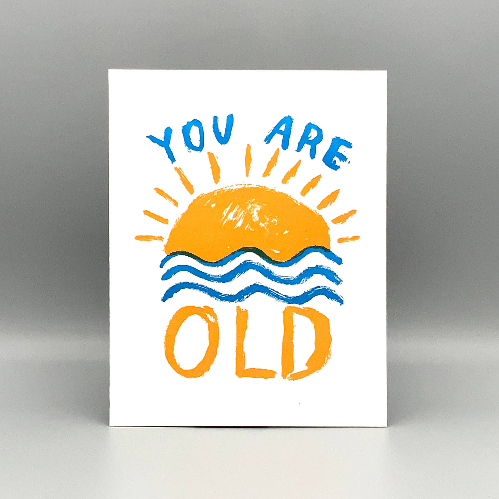 Setting Sun Birthday Card - DIGS