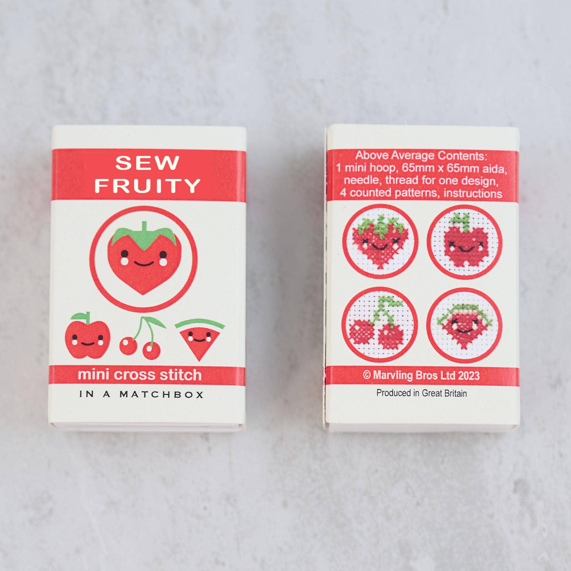Sew Fruity Mini Cross Stitch Kit - DIGS