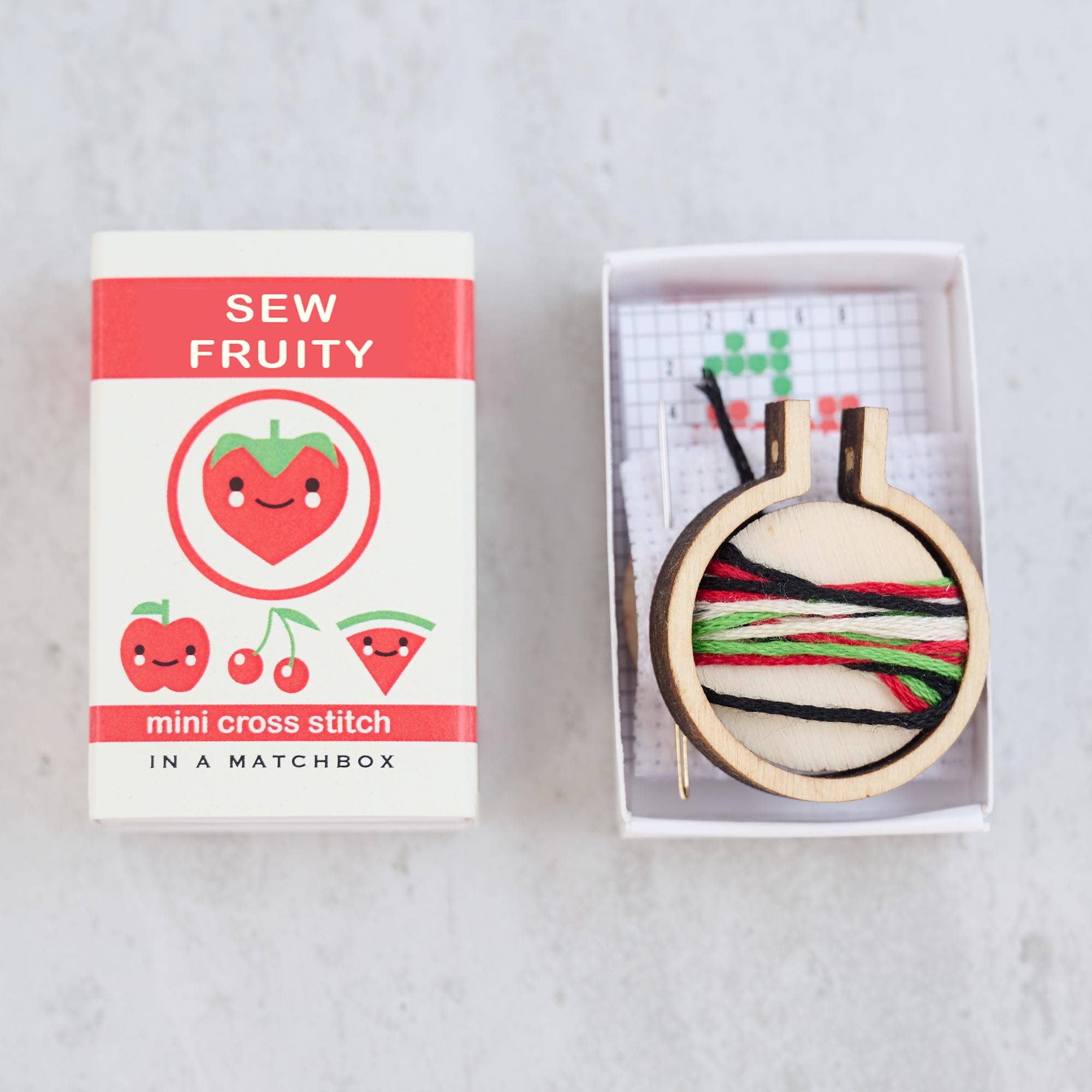 Sew Fruity Mini Cross Stitch Kit - DIGS