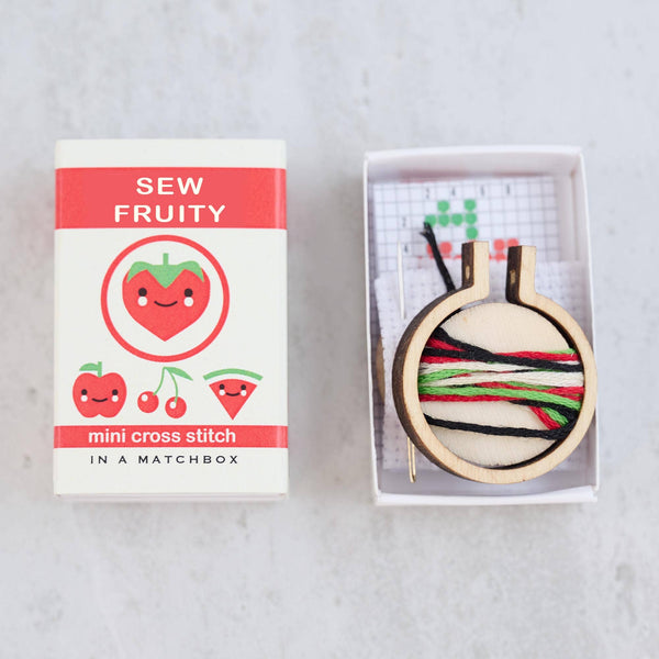 Sew Fruity Mini Cross Stitch Kit - DIGS