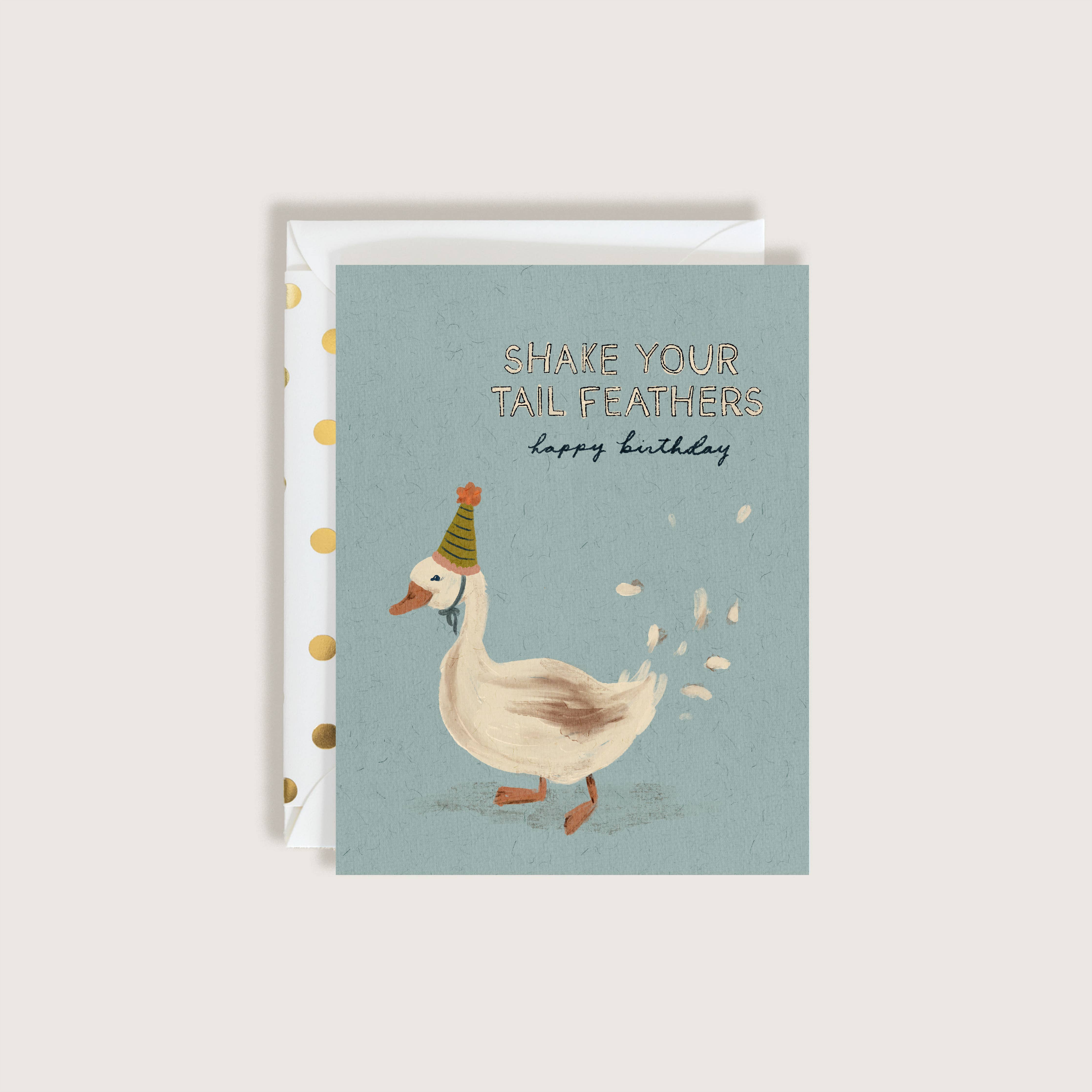 Shake Tail Feathers Birthday Card - DIGS
