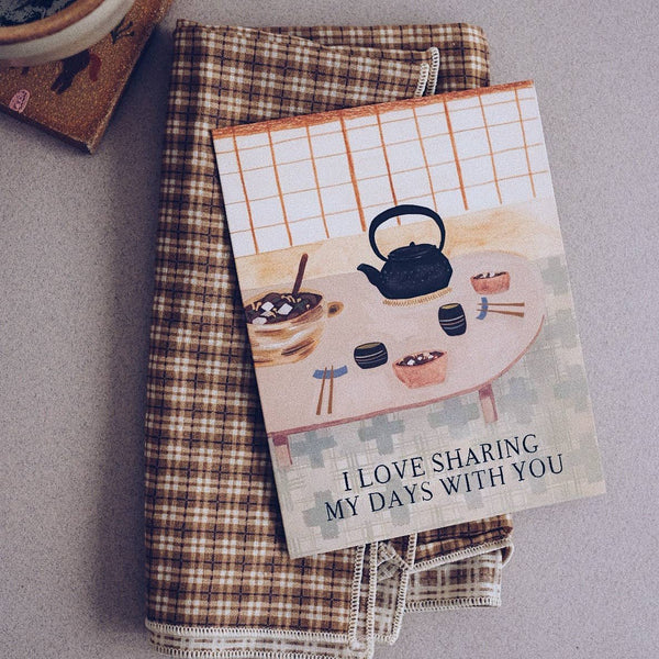 Sharing My Days Love Card - DIGS