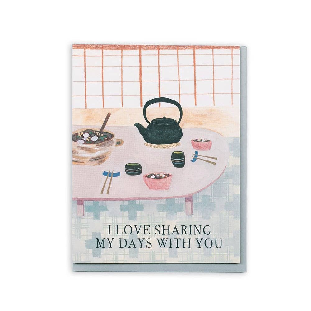 Sharing My Days Love Card - DIGS