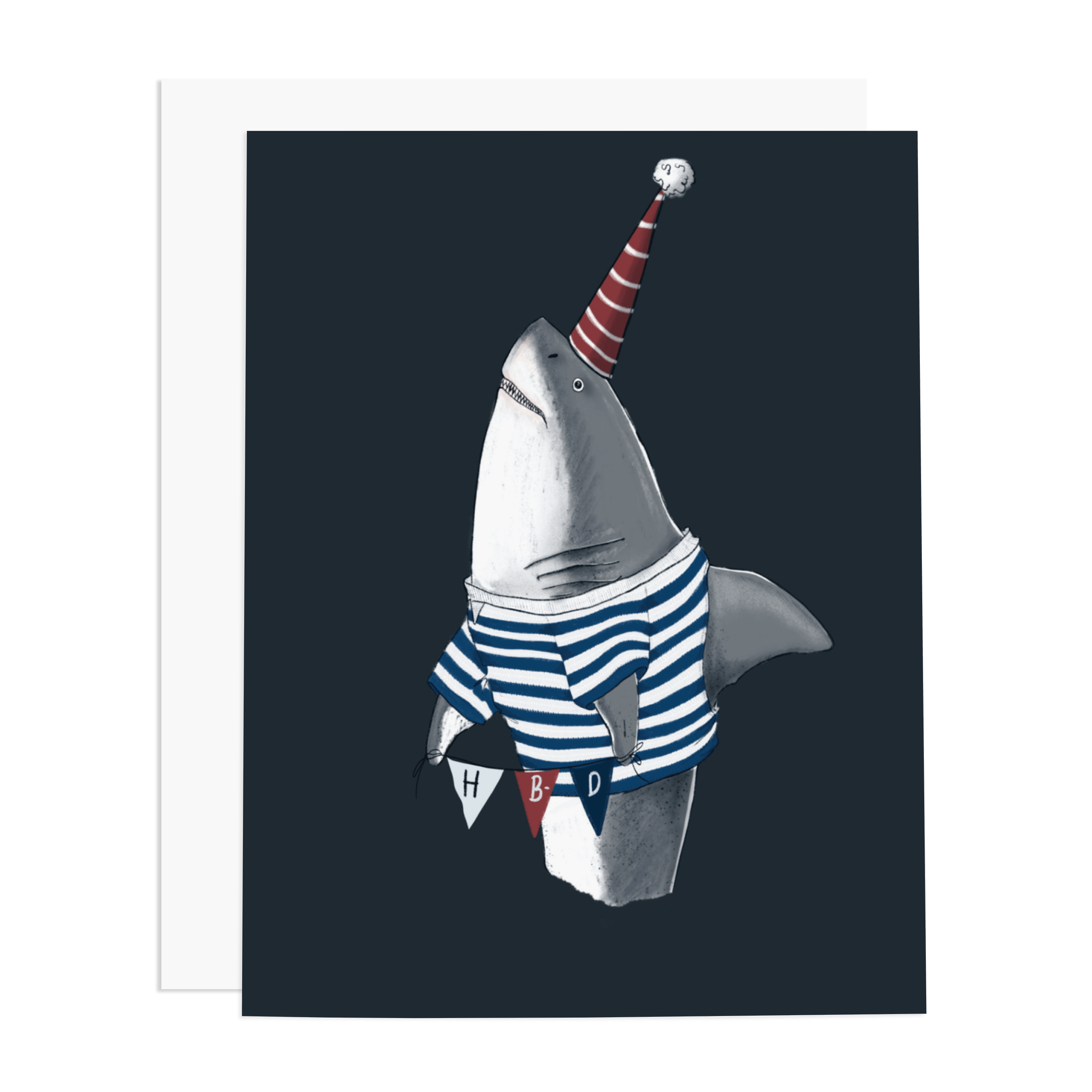 Shark Birthday Card - DIGS