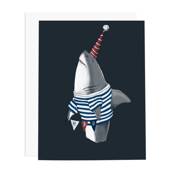 Shark Birthday Card - DIGS