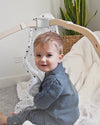 Shawl Collar Cable Knit Baby Cardigan - DIGS
