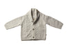 Shawl Collar Cable Knit Baby Cardigan - DIGS
