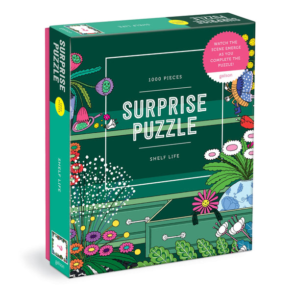 Shelf Life 1000 Piece Botanical Surprise Puzzle - DIGS